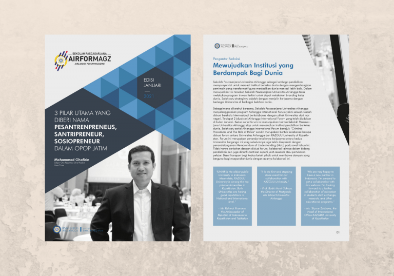 AIRFORMAGZ – Airlangga Forum eMagazine: January 2021 Edition – DOWNLOAD Now !