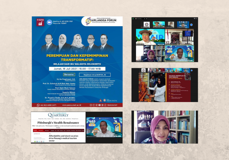 Airlangga Forum with The Regent of Mojokerto: The Role of Women in the Economic Sector