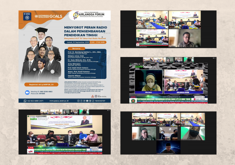 Airlangga Forum : Highlighting Radio’s Role in The Development of Higher Education