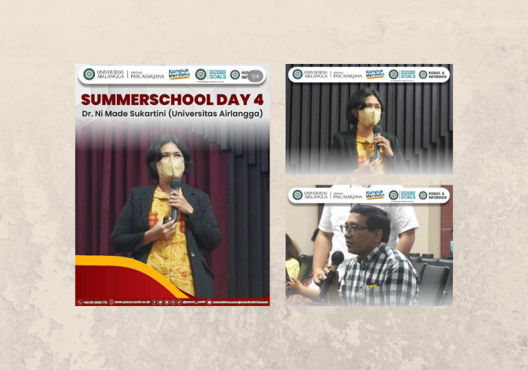 Aktivitas Hari-4, Interdisciplinary Summer School, Bali 13-17 Jun 2022: Dr. Ni Made Sukartini, Universitas Airlangga