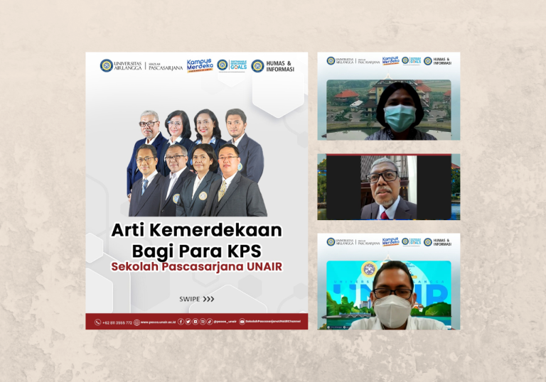 Airlangga Forum bersama Koord. Program Studi (KPS) di UNAIR Pascasarjana: Memahami Arti Kemerdekaan