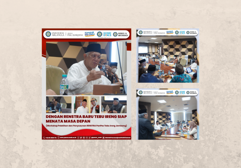 Hari-2, Aktivitas Pascasarjana UNAIR bersama Pondok Pesantren Tebu Ireng, Jombang – Jawa Timur: Workshop Penyusunan RENSTRA