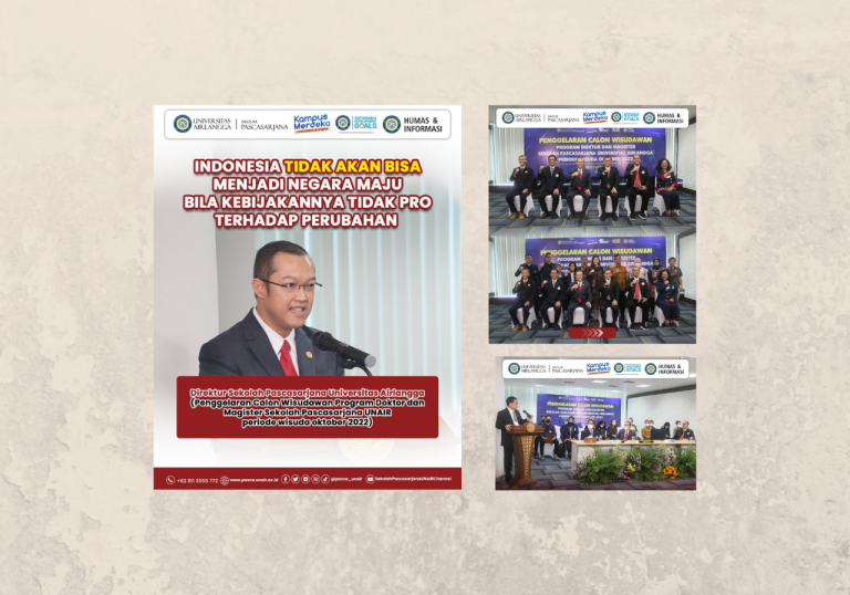 Penggelaran Calon Wisudawan UNAIR Pascasarjana, Periode Oktober 2022
