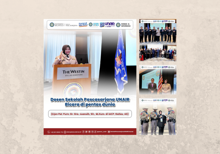 UNAIR Postgraduate Lecturer Speaks on the International Platform