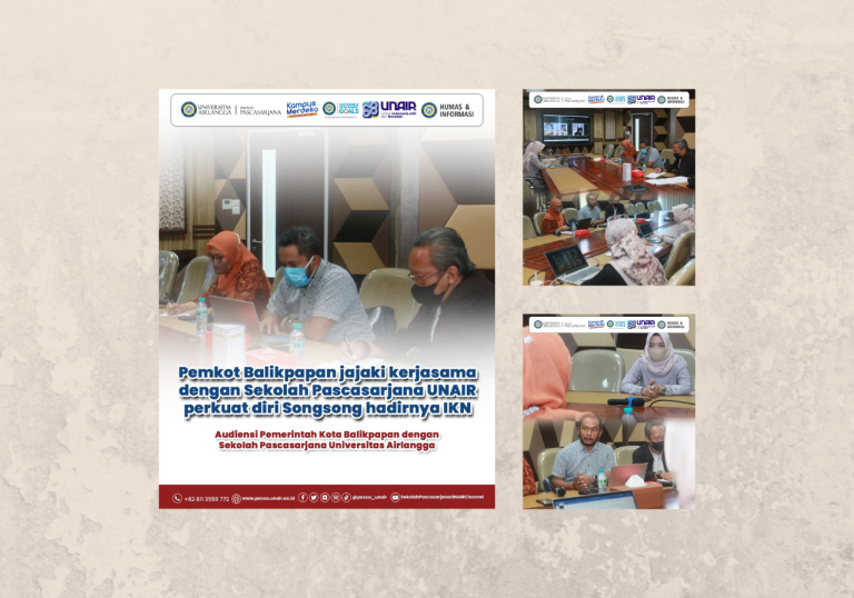 Pertemuan Pemkot Balikpapan dengan UNAIR Pascasarjana: Perkuat mempersiapkan hadirnya IKN