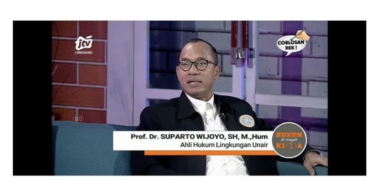 PROF. SUPARTO: KEBAKARAN HUTAN TERJADI LAGI, DIMANA NEGARA?