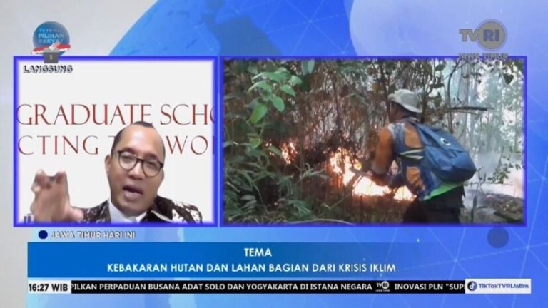 KEBAKARAN HUTAN MASIH MELANDA, PAKAR HUKUM LINGKUNGAN UNAIR ANGKAT BICARA 