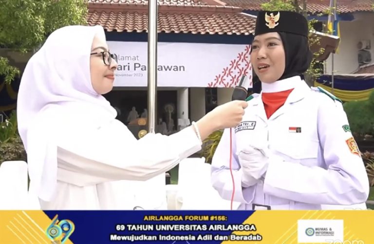 AIRFOR 156 “69 Tahun UNIVERSITAS AIRLANGGA Mewujudkan Indonesia Adil dan Beradab” 