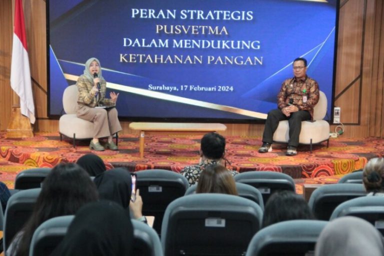 AJAK KENAL LEBIH DEKAT PERAN STRATEGIS PUSVETMA DALAM KETAHANAN PANGAN 
