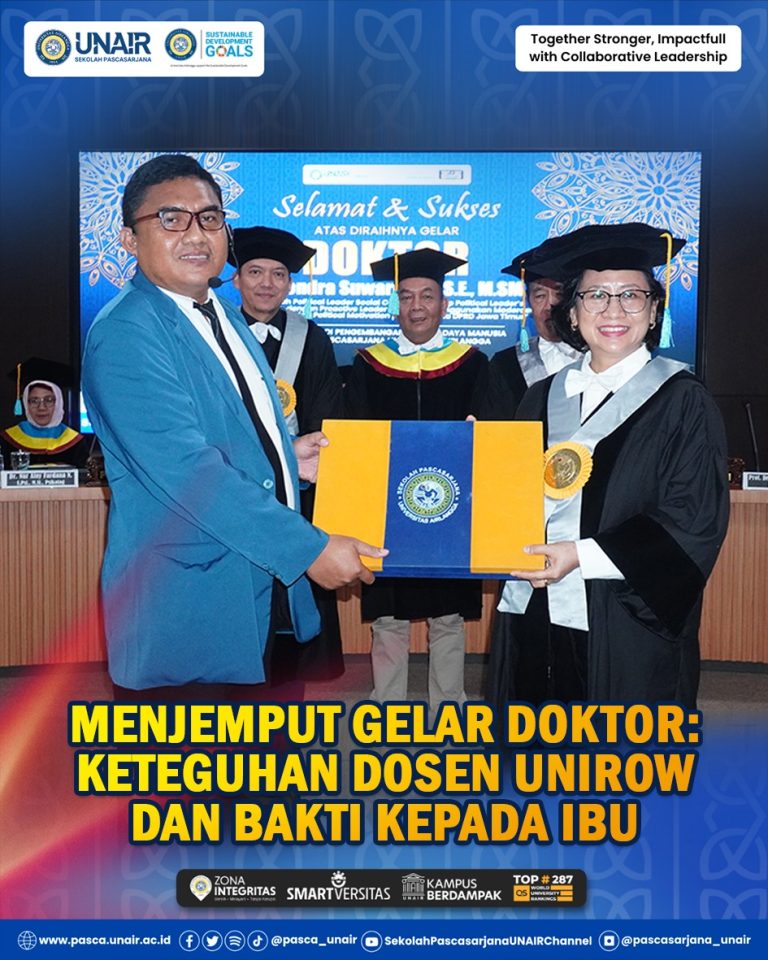 Menjemput Gelar Doktor: Keteguhan Dosen UNIROW dan Bakti kepada Ibu