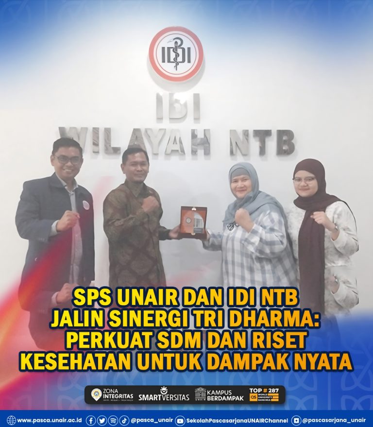 SPS UNAIR dan IDI NTB Jalin Sinergi Tri Dharma: Perkuat SDM dan Riset Kesehatan untuk Dampak Nyata